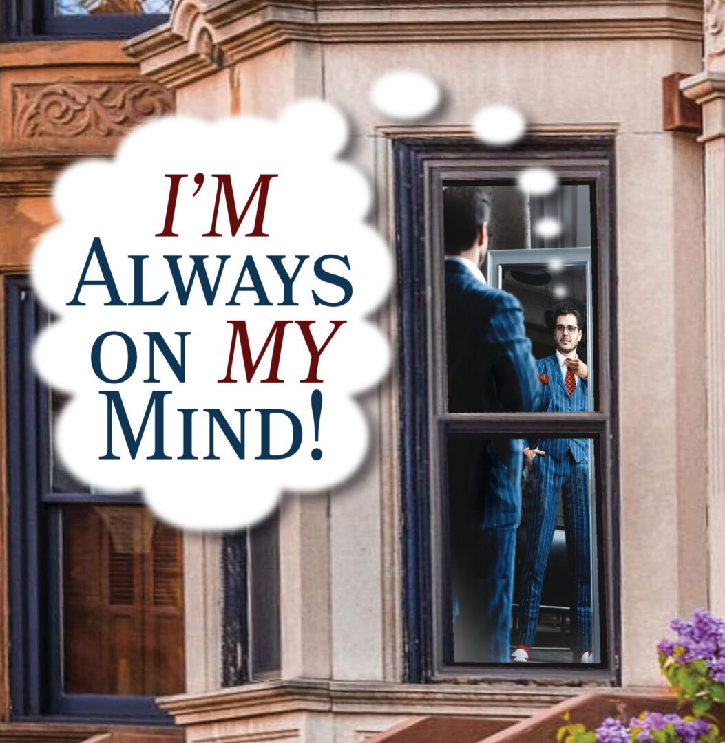 I'M ALWAYS ON MY MIND [Humorous romantic comedy created for a Television Series] Brock Besson is an overly self-assured Wall Street banker; used to getting everything he wants until he meets London, a co-worker, and has a head on collision with a reality check that causes him to contemplate and consider that every second of every moment may not always revolve around him. 

Created by Lisa Bills and produced by Uppermost Entertainment. 